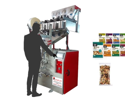 بسته بندی اتوماتیک با نمایشگر لمسی