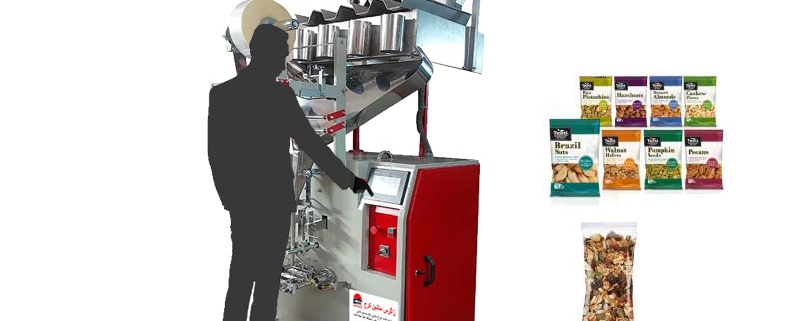 بسته بندی اتوماتیک با نمایشگر لمسی